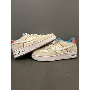 G11 Nike Air Force 1 Low LV8 FQ8350-110 Ivory Athletic Sneakers/ Boys Youth 7Y